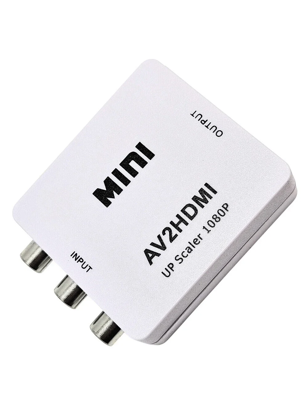 RCA AV to HDMI Converter Adapter V2 1080P Composite CVBS Retro Game Console TV